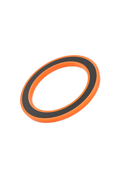 Choice4 حامل هاتف مغناطيسي قوي برتقالي اللون من ماج سيف، مزود بحلقة مغناطيسية...