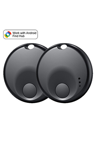 Choice جهاز تتبع جوجل "Find My" (أسود - قطعتان) - جهاز تتبع ذكي للأنشطة يعمل ...