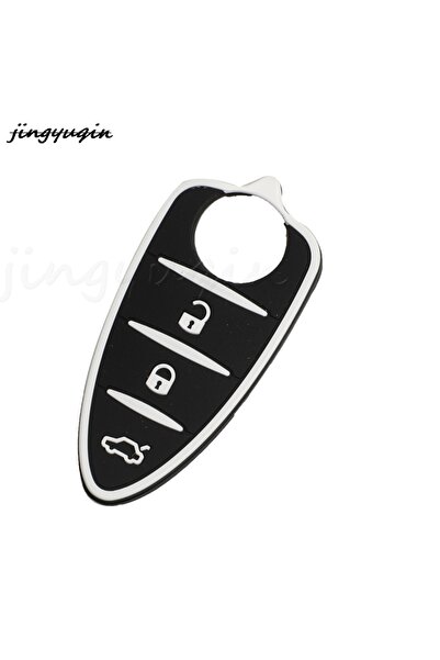 Choice3 غطاء مفتاح السيارة عن بعد بديل أسود اللون من جينغيوكين بثلاثة أزرار، ...