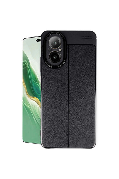 xirshop غطاء ريلمي 12 لايت بتصميم التركيز التلقائي - أسود