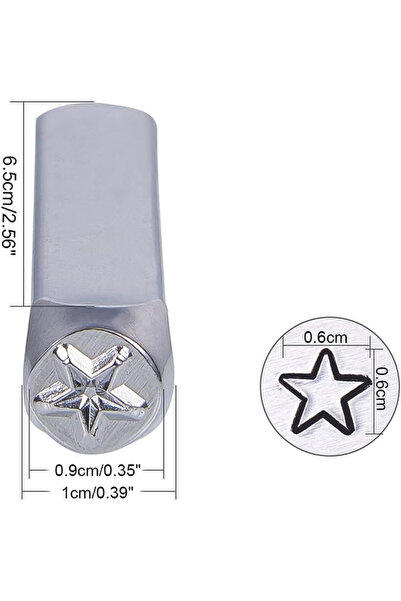 Choice12 مجموعة AECH06-14112 مكونة من 12 قطعة، مقاس 3 مم، تتضمن طوابع معدنية ...