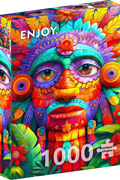 Enjoy 1000 Pieces Jigsaw Puzzle - Floral Totem