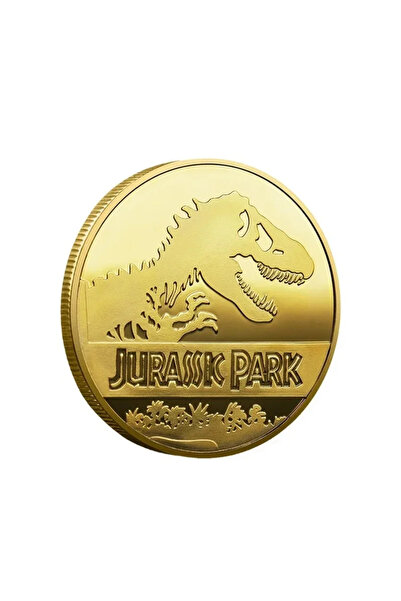 Choice عملة تذكارية ذهبية، عملات تذكارية، شارات ميدالية، عملات الديناصورات من...