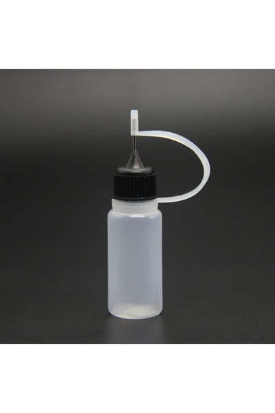 Choice12 Black Cap-10ml 1pcs New 1/3/5pcs 10ml Plastic Squeezable Needle Bott...