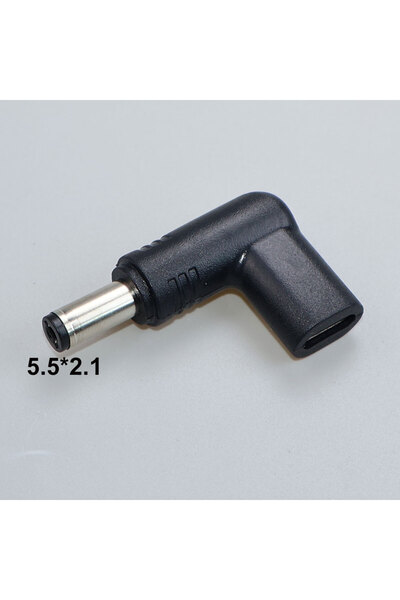 Choice29 محول شحن من النوع C إلى مقبس تيار مستمر، بجهد 12 فولت، وقطر 5.5-2.1 ...