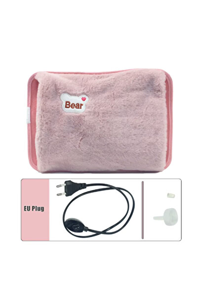 Choice3 Pink G3165A Rechargeable Hand Warmer (EU Plug) - Cute Reusable Hot Co...