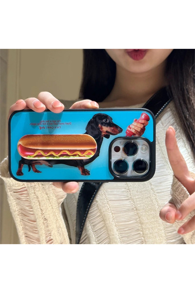 Choice39 غلاف هاتف آيفون 14 برو مع حامل، بتصميم كوري أنيق ثلاثي الأبعاد على ش...