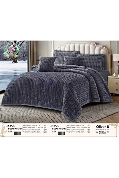 ALMIADD Oliver Compressed Velvet Embossed Duvet (4 Pieces) - Single and Twin ...