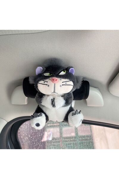 Choice5 قطعة واحدة من واقي مقبض السيارة على شكل قطة كرتونية لطيفة وبطاطس مقلي...