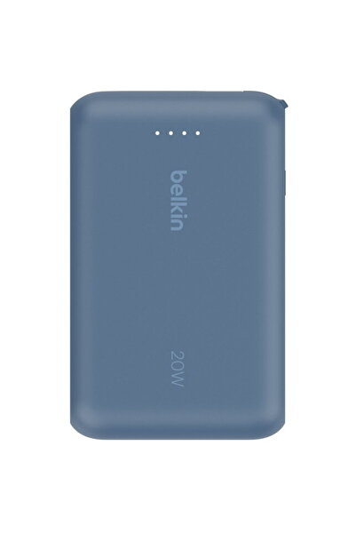 Belkin Cablu integrat BoostCharge 10k mAh 20w-C, port-C, albastru