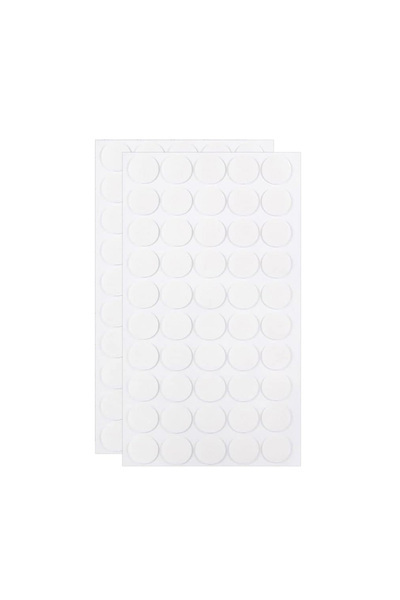 choice2 ١٠٠ نقطة ١٠ مم، لاصق مزدوج الجوانب، لاصق شفاف، شريط لاصق دائري، لا يت...