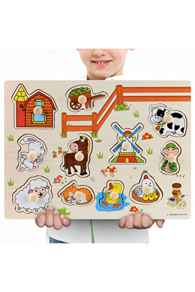 Choice26 ألغاز مونتيسوري الخشبية A3006، لوحات إمساك يدوية، ألعاب تانجرام، أحج...