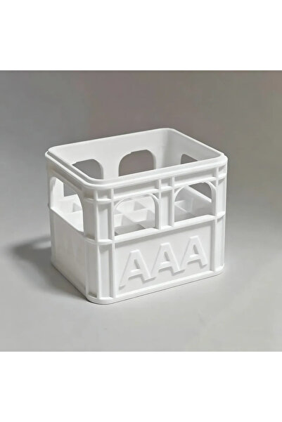 Choice6 صندوق تخزين بطاريات قابل للتكديس مطبوع بتقنية الطباعة ثلاثية الأبعاد،...