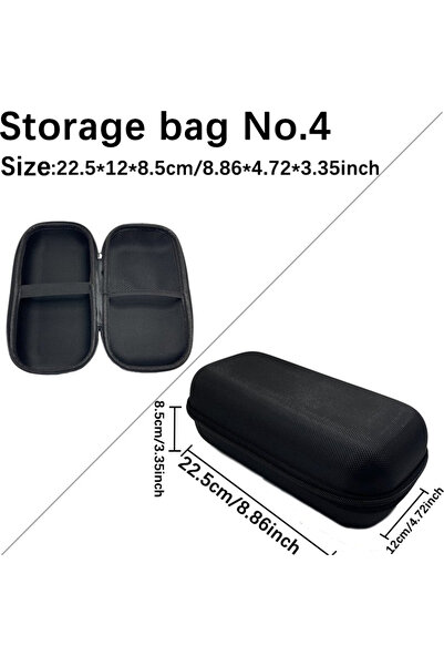 Choice3 صندوق تخزين رقم 4، حقيبة قص الشعر الكهربائية من مادة EVA، حقيبة سفر ل...