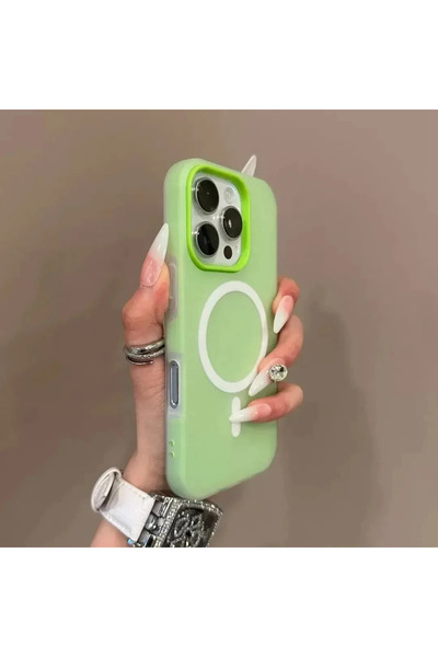 Choice71 جراب ماغسيف فاخر لهاتف iPhone 16 Pro Max جلدي بتصميم متميز لشحن لاسل...