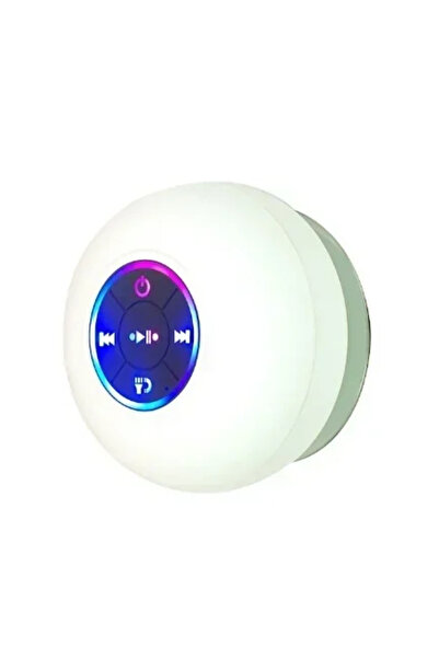 choice2 Speaker WHITE Portable Wireless Bluetooth Speaker LED IPX4 Waterproof...