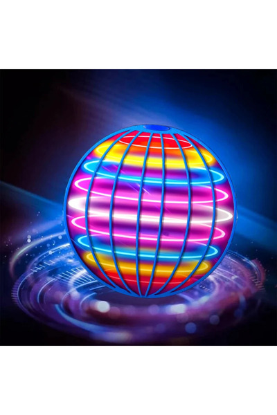 Choice1 كرة طائرة زرقاء X-Blue بوميرانج، كرة طائرة سحرية مزودة بأضواء LED، كر...