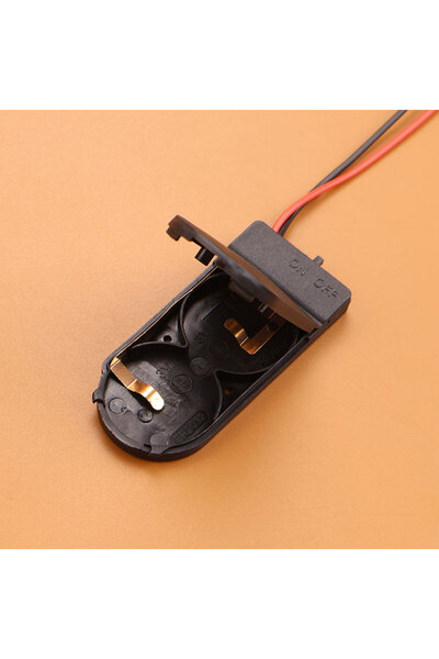 Choice4 6V Double Black JCD 5PCS Single Double Slot CR2032 CR 2032 Button Coi...