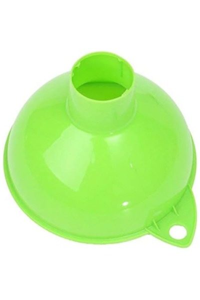 Choice قمع أخضر قطعة واحدة، مناسب للاستخدام المنزلي، مزود بفتحة تعليق على مسن...