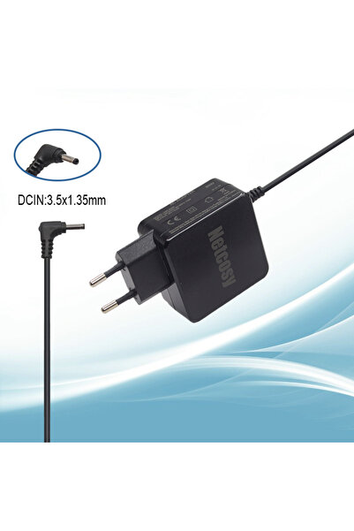 Choice شاحن كمبيوتر محمول أسود اللون، 12 فولت، 2 أمبير، 24 واط، 3.5 × 1.35 مم...