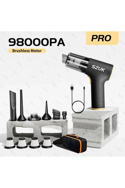 Choice Pro 4hapa bag SZUK 98000PA Car Vacuum Cleaner Wireless Mini Powerful C...