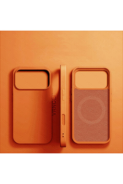 Choice جراب هاتف فاخر برتقالي اللون لهاتف iPhone 14 Pro Max، غلاف هاتف iPhone...
