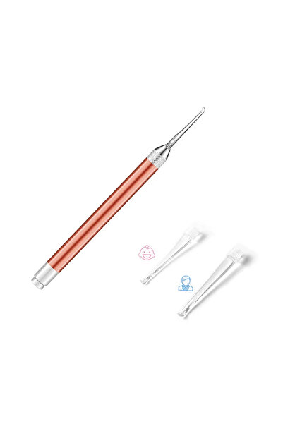 Choice C620-pink A Baby Ear Cleaner Spoon LED Flash Light Ear Wax Curette ker...