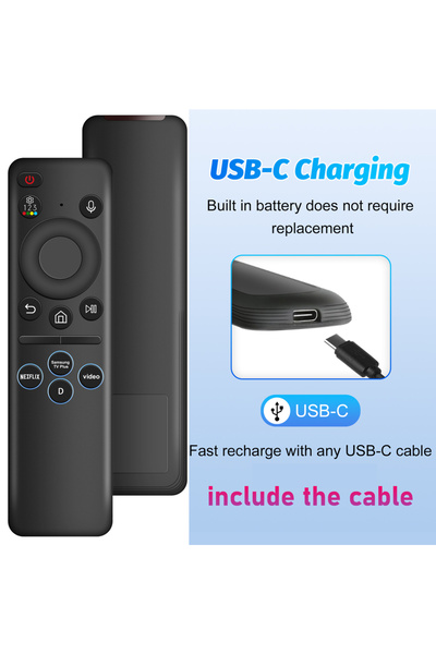 Choice جهاز تحكم عن بعد من النوع C مع خاصية التحكم الصوتي لأجهزة التلفزيون ال...