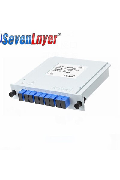 Choice1 مقسم ألياف ضوئية SC UPC 1-8، صندوق كاسيت SC UPC/APC 1-2، 1-4، 1-8، 1-...