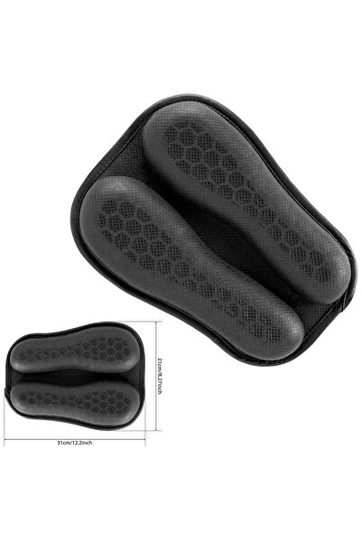 choice2 1PCS Type2 Motorcycle Seat Cushion Non-slip 3D Breathable Mesh Struct...