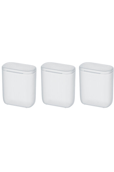 Choice6 3 قطع - منظم صندوق تخزين كابلات البيانات المكتبية باللون الأبيض، مناس...