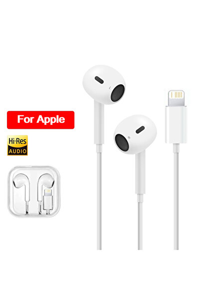 Choice For iOS Type C 3.5mm Jack Lightning Wired Headphones For iPhone Half I...