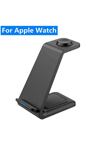 Choice3 حامل شحن لاسلكي 3 في 1 من VIKEFON لساعة Apple Watch، محطة شحن سريع Dk...