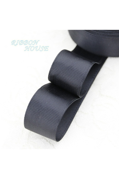 Choice1 L 25mm (10 meters/roll) Black Grosgrain Ribbon Webbing Decoration Gif...