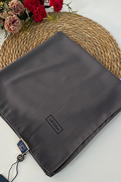 İLKYAZ 110x110 Levidor Медіна Шовковий шарф Антрацит