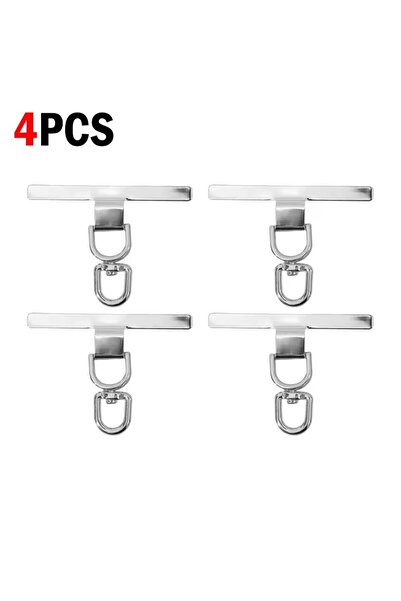 Choice1 مشبك تثبيت هاتف معدني فضي اللون، قابل للدوران 360 درجة، مكون من 4 قطع...