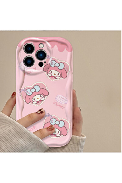 Choice82 غلاف هاتف أبيض من هيلو كيتي سينامورول لهاتف آيفون 13، متوافق مع آيفو...