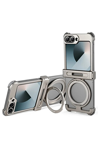 Choice1 Oatsbasf Galaxy Z Flip6 Titanium Oatsbasf for Z Flip 6 Phone Case wit...