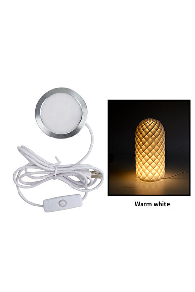 Choice مصباح LED أبيض دافئ لمجموعة مصابيح مختبر بامبو 001، مصباح LED متعدد ال...