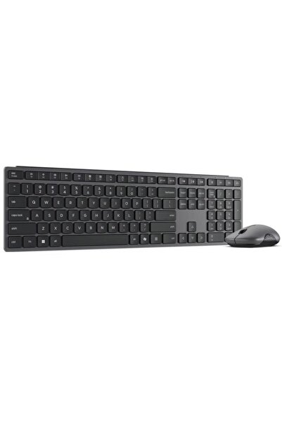 LENOVO Kit tastatura si mouse Wireless 700, USB, Bluetooth, Layout US INT (Gri)