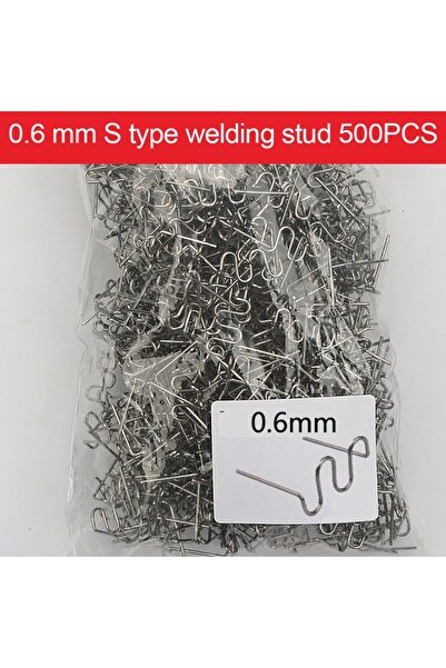 Choice 0.6mm Wave staples 500PCS 0.6/0.8mm Hot Stapler Stapl For Car Bumper P...