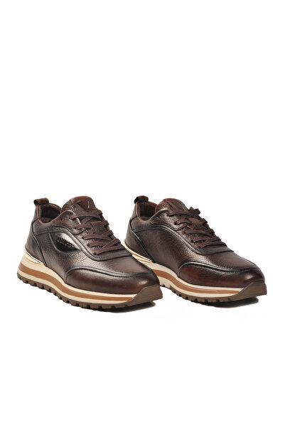 Voyager M475 Pantofi casual pentru bărbați din piele naturală maro