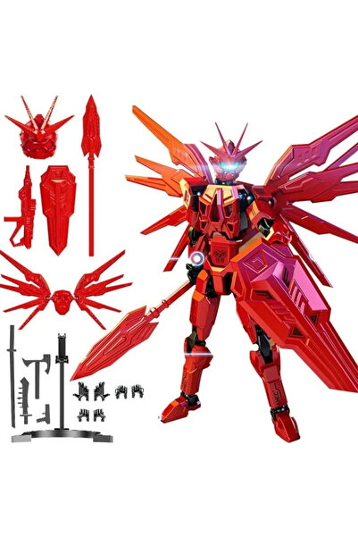 Choice7 دمية شخصية T13 الحمراء غير مجمعة، مقاس 5.2 بوصة، قابلة للتجميع الذاتي...