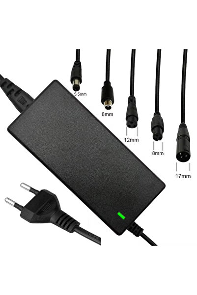 choice2 EU PLUG 42V / 56.4V 2A DC Power Adapter Lithium Battery Charger Repla...