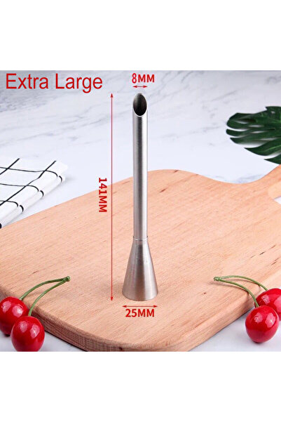 Choice مجموعة كبيرة جدًا من 4/3/1 قطعة من فوهات تزيين المعجنات الطويلة المصنو...