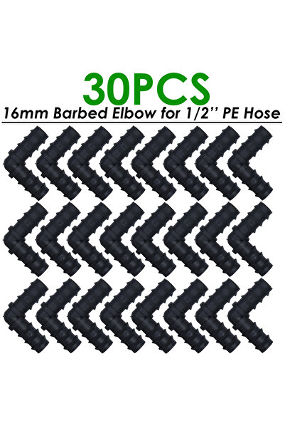 choice2 1/2'' E-KIT-30pcs KESLA 1/2" Drip Irrigation Connectors Kit Coupling ...