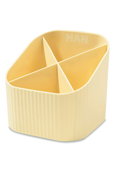 HAN Re-Loop Writing Instrument Holder, Recycled PP - Pastel Yellow