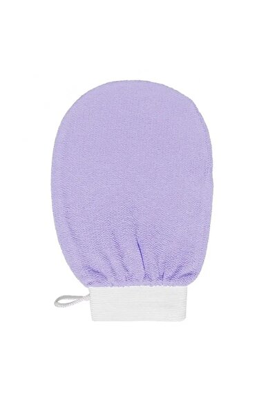 choice2 قفازات تقشير وتدليك للوجه، لون بنفسجي، قطعة واحدة، لتقشير الظهر وإزال...