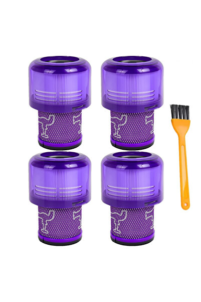 Choice1 4 قطع غيار فلاتر HEPA للمكنسة الكهربائية دايسون V11 تورك درايف V11 أن...