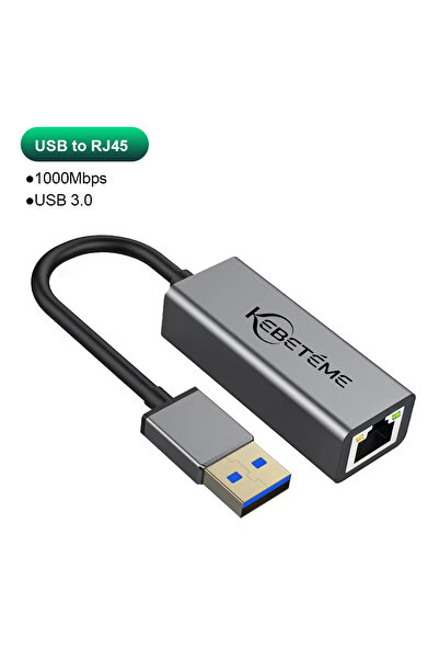Choice3 محول إيثرنت USB من Kebidumei بسرعة 1000 ميجابت في الثانية، بطاقة شبكة...